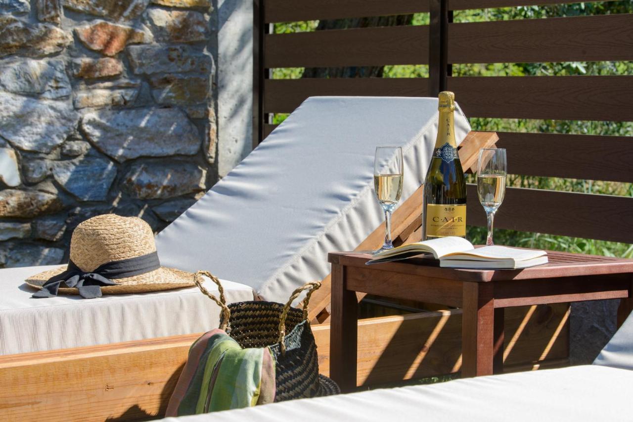 La Terra Petra Villa Skala Rachoni  Buitenkant foto
